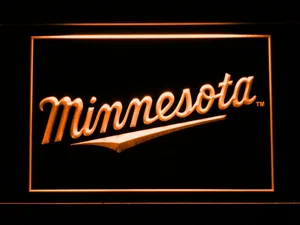 Minnesota Twins 3 LED Neon Sign