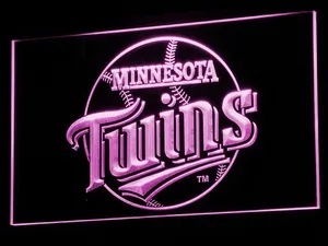 Minnesota Twins 5 LED Neon Sign