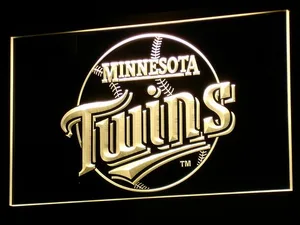 Minnesota Twins 5 LED Neon Sign