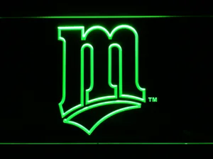 Minnesota Twins 6 LED Neon Sign - Legacy Edition