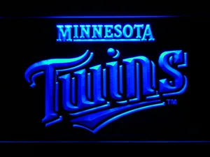 Minnesota Twins 7 LED Neon Sign - Legacy Edition