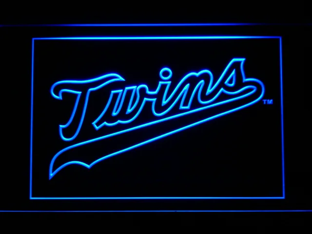 Minnesota Twins 8 LED Neon Sign - Legacy Edition