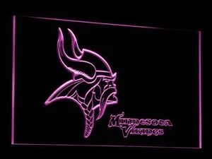 Minnesota Vikings LED Neon Sign