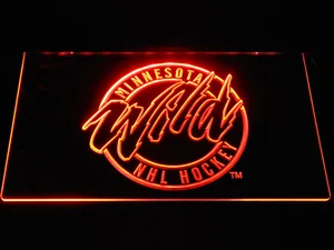 Minnesota Wild LED Neon Sign - Legacy Edition
