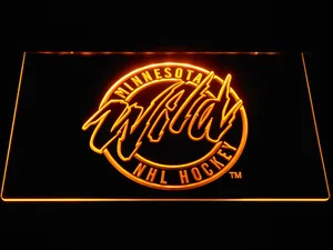 Minnesota Wild LED Neon Sign - Legacy Edition