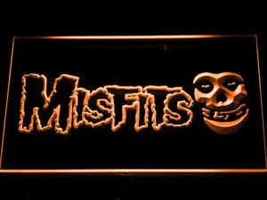 Misfits Skull Face LED Neon Sign