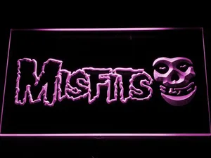 Misfits Skull Face LED Neon Sign