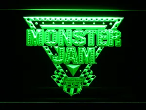 Monster Jam LED Neon Sign