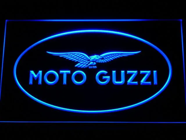 Moto Guzzi LED Neon Sign