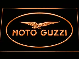 Moto Guzzi LED Neon Sign
