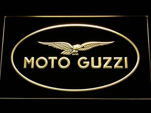 Moto Guzzi LED Neon Sign
