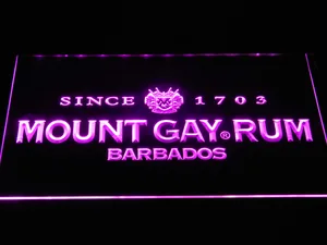 Mount Gay Rum Wordmark LED Neon Sign