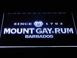 Mount Gay Rum Wordmark LED Neon Sign