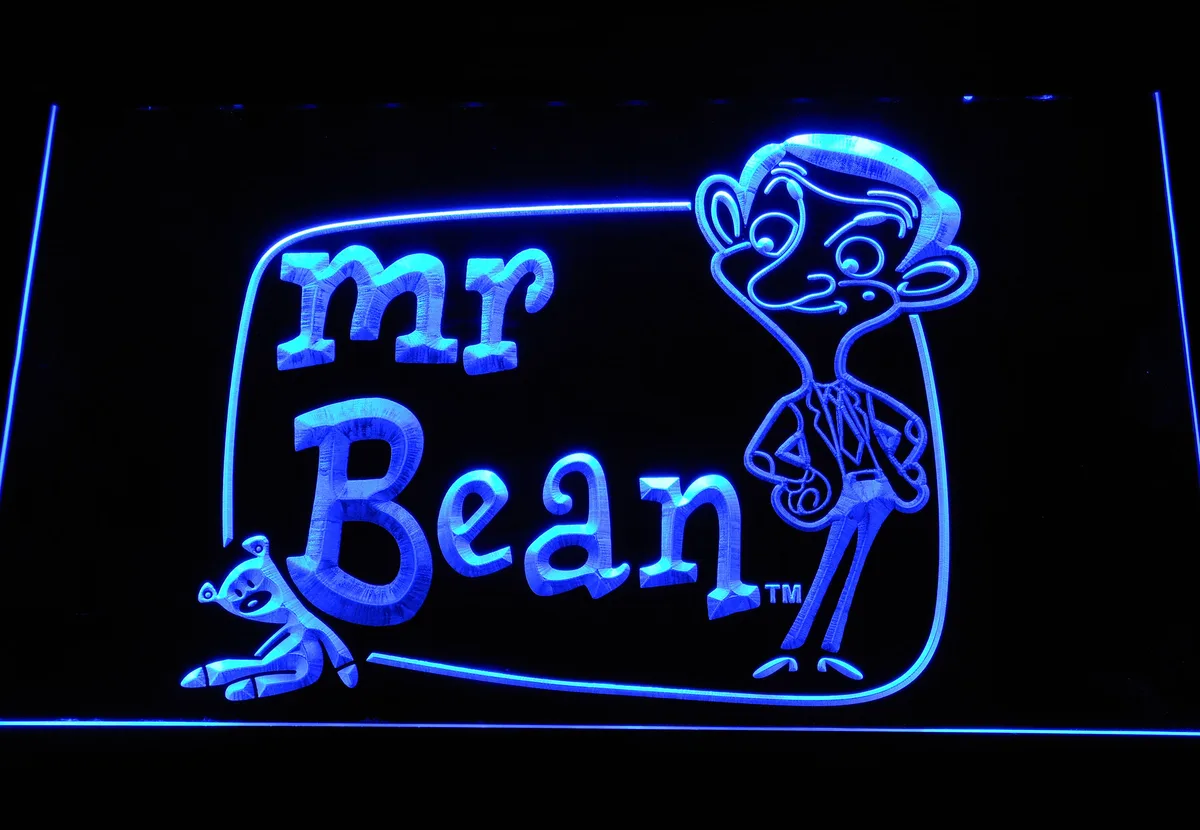 Mr. Bean The Animated Series LED Neon Sign