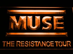 Muse The Resistance Tour LED Neon Sign