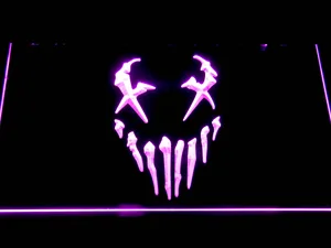 Mushroomhead X Face LED Neon Sign