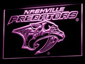 Nashville Predators LED Neon Sign - Legacy Edition