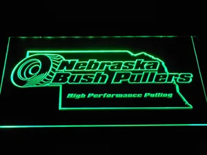 Nebraska Bush Pullers LED Neon Sign