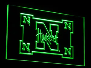 Nebraska Huskers LED Neon Sign - Legacy Edition