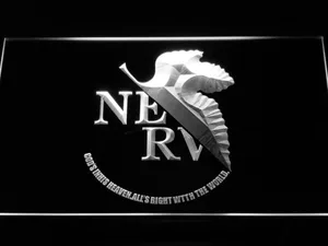 Neon Genesis Evangelion Nerv LED Neon Sign