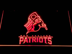 New England Patriots Concept Logo LED Neon Sign
