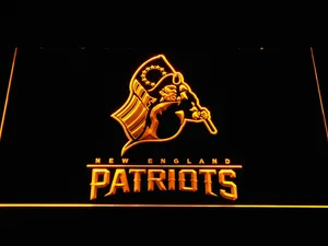 New England Patriots Concept Logo LED Neon Sign