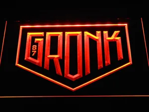New England Patriots Gronk Logo LED Neon Sign
