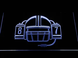 New England Patriots Rob Gronkowski Logo LED Neon Sign