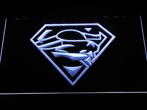 New England Patriots Superman LED Neon Sign