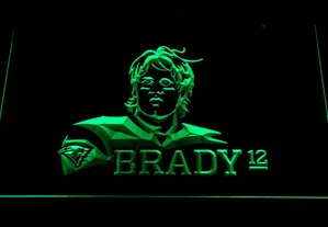 New England Patriots Tom Brady LED Neon Sign