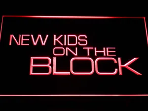 New Kids On The Block LED Neon Sign