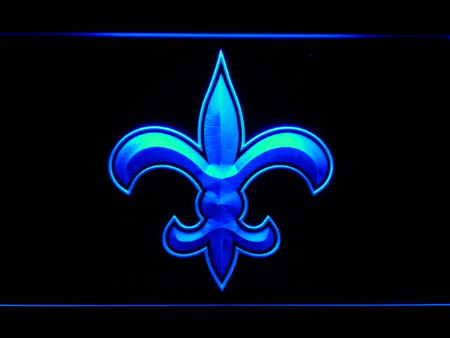 New Orleans Saints 1967-1999 LED Neon Sign - Legacy Edition