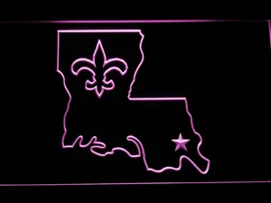 New Orleans Saints 2000-2005 LED Neon Sign - Legacy Edition