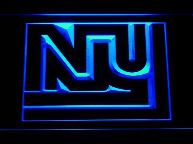 New York Giants 1975 LED Neon Sign - Legacy Edition
