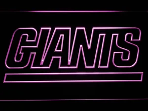New York Giants 1976-1999 LED Neon Sign - Legacy Edition