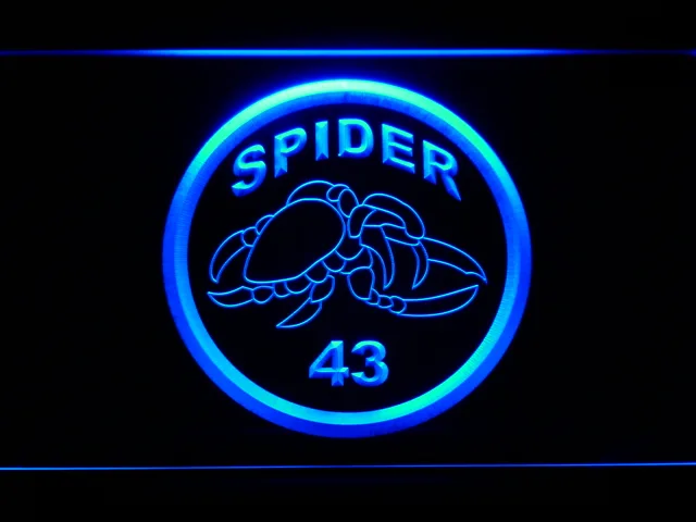 New York Giants Carl "Spider" Lockhart Memorial LED Neon Sign - Legacy Edition