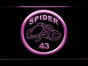 New York Giants Carl "Spider" Lockhart Memorial LED Neon Sign - Legacy Edition