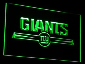 New York Giants Text LED Neon Sign