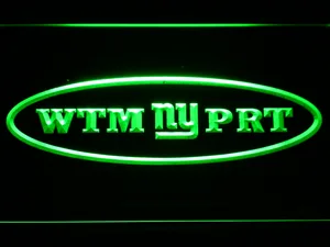 New York Giants Wellington Mara and Robert Tisch Memorial LED Neon Sign - Legacy Edition