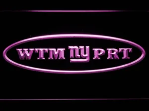 New York Giants Wellington Mara and Robert Tisch Memorial LED Neon Sign - Legacy Edition