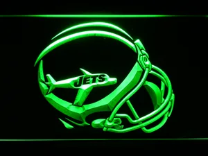 New York Jets 1963 Helmet LED Neon Sign - Legacy Edition