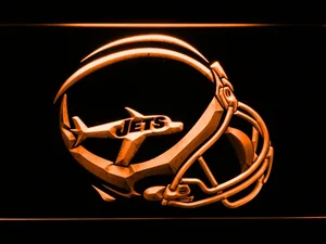 New York Jets 1963 Helmet LED Neon Sign - Legacy Edition