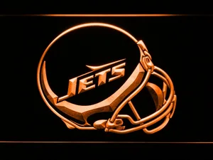 New York Jets Helmet LED Neon Sign
