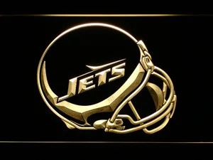 New York Jets Helmet LED Neon Sign