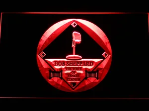 New York Yankees Bob Sheppard Memorial Logo LED Neon Sign - Legacy Edition