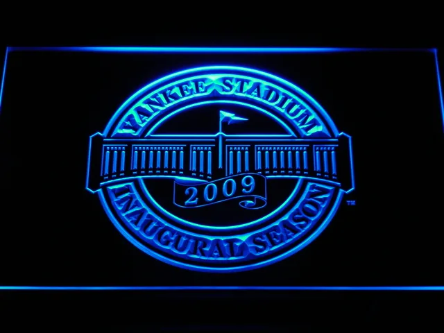 New York Yankees Yankee Stadium Inaugural Season LED Neon Sign - Legacy Edition