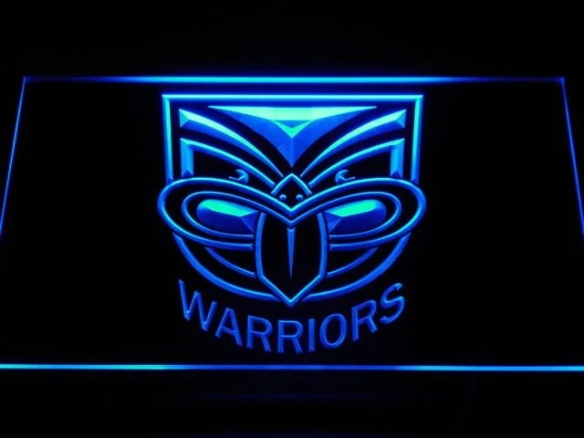 New Zealand Warriors LED Neon Sign
