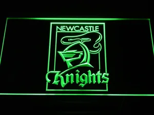 Newcastle Knights Border LED Neon Sign