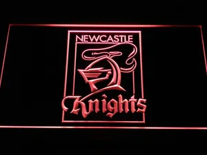 Newcastle Knights Border LED Neon Sign