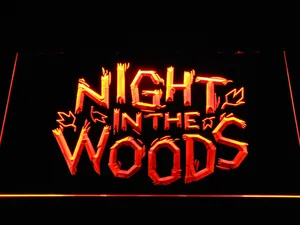 Night in the Woods LED Neon Sign